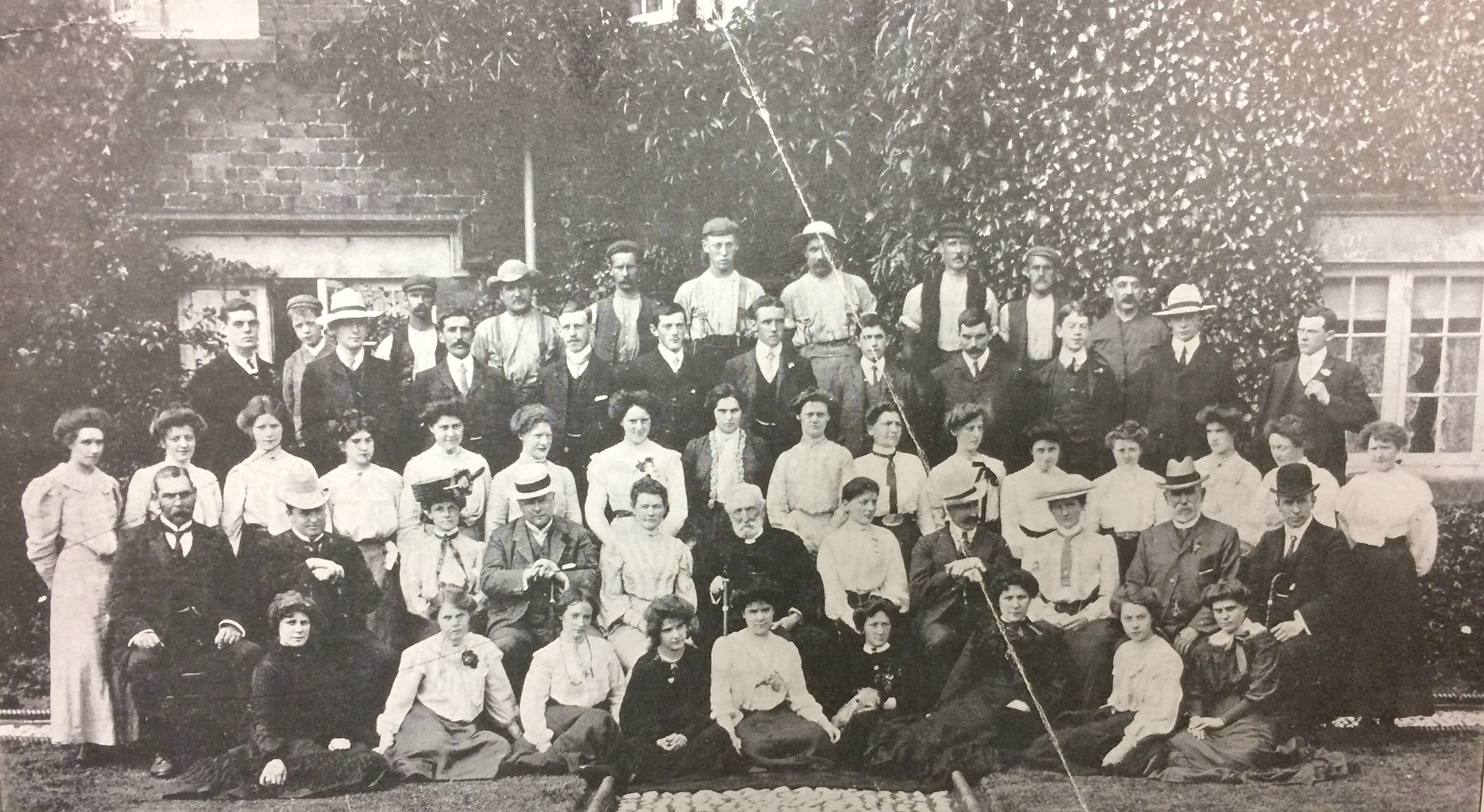 One of the Lancashire County Institute's first school pictures circa 1894